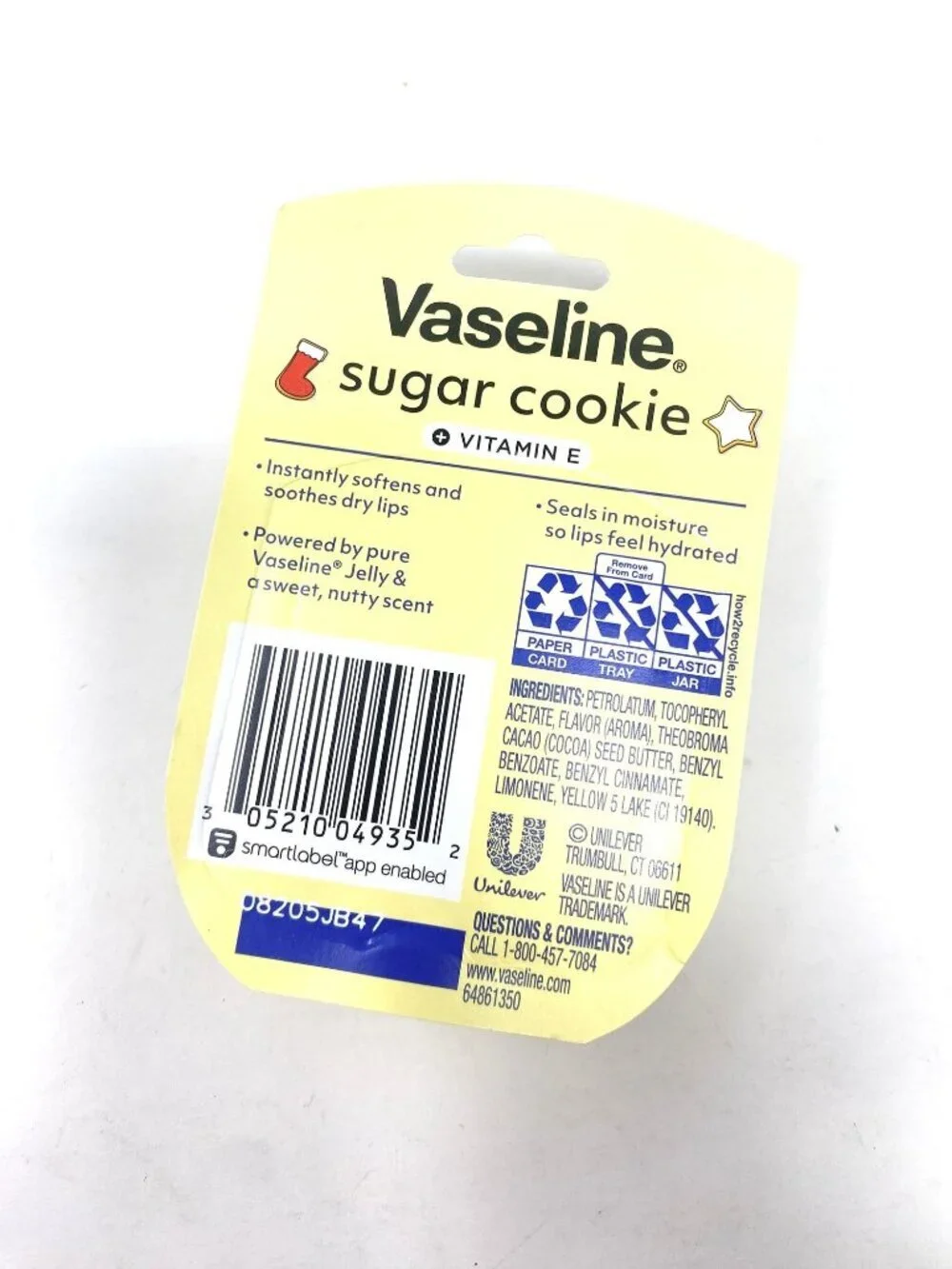 Vaseline sugar cookie